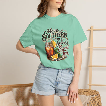 Southern Sweet Tea T-Shirt — "More Southern Than a Gallon of Sweet Tea" Graphic Tee