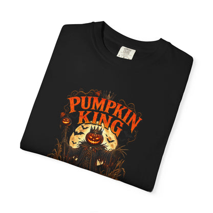 Pumpkin King spooky pumpkin monster T-shirt | Halloween jack-o'-lantern tee
