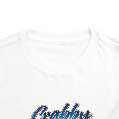 Crabby But Cute Toddler Tee – Cute Beach Crab Graphic Shirt for Kids