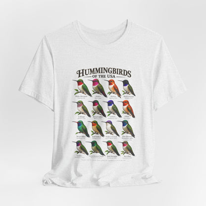 Hummingbirds of the USA Tee — Illustrated Guide T-Shirt