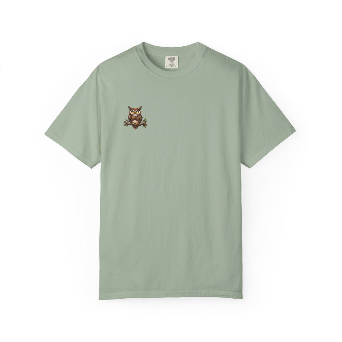 I Don’t Give a Hoot Owl T-Shirt — Funny Autumn Woodland Graphic Tee