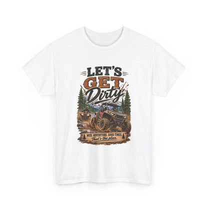 Let’s Get Dirty Off-Road T-Shirt – Mud Adventure Jeep Tee