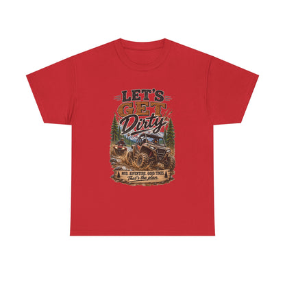 Let’s Get Dirty Off-Road T-Shirt – Mud Adventure Jeep Tee