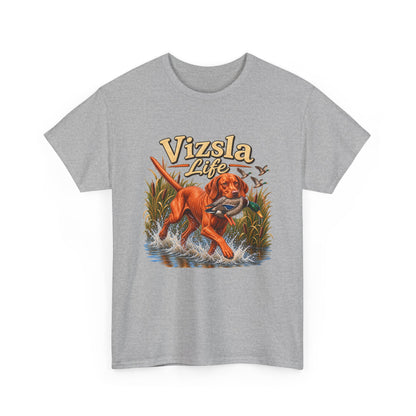 Vizsla Life T-Shirt — Vintage Retriever Graphic Tee for Dog Lovers