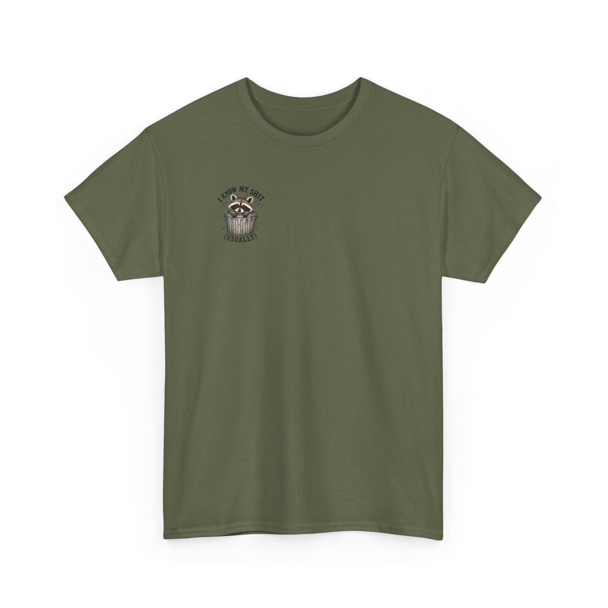 Camping Humor T‑Shirt — “Most Common Shit” Outdoor Checklist Tee