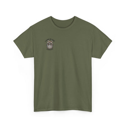 Camping Humor T‑Shirt — “Most Common Shit” Outdoor Checklist Tee