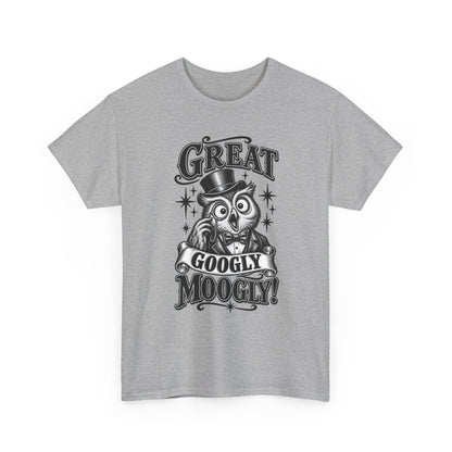 T-Shirt — Vintage Owl 'Great Googly Moogly!' Graphic Tee
