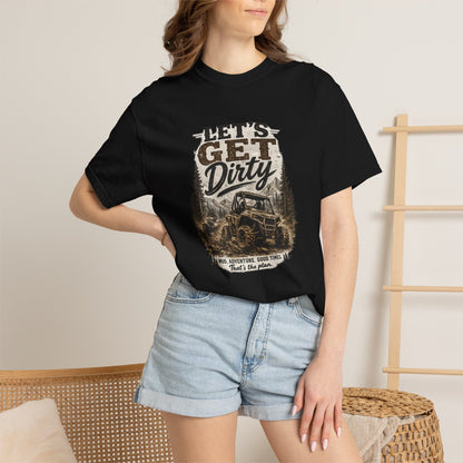 Let's Get Dirty Off-Road T-Shirt – Adventure Truck 4x4 Graphic Tee