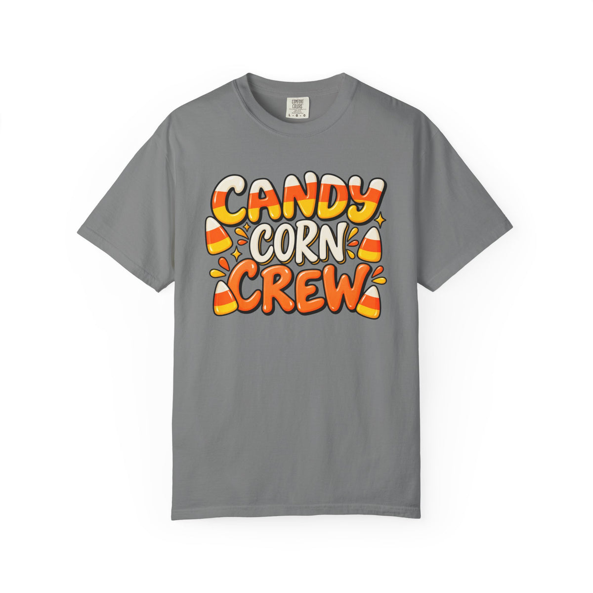 Candy Corn Crew T-Shirt — Cute Halloween Graphic Tee