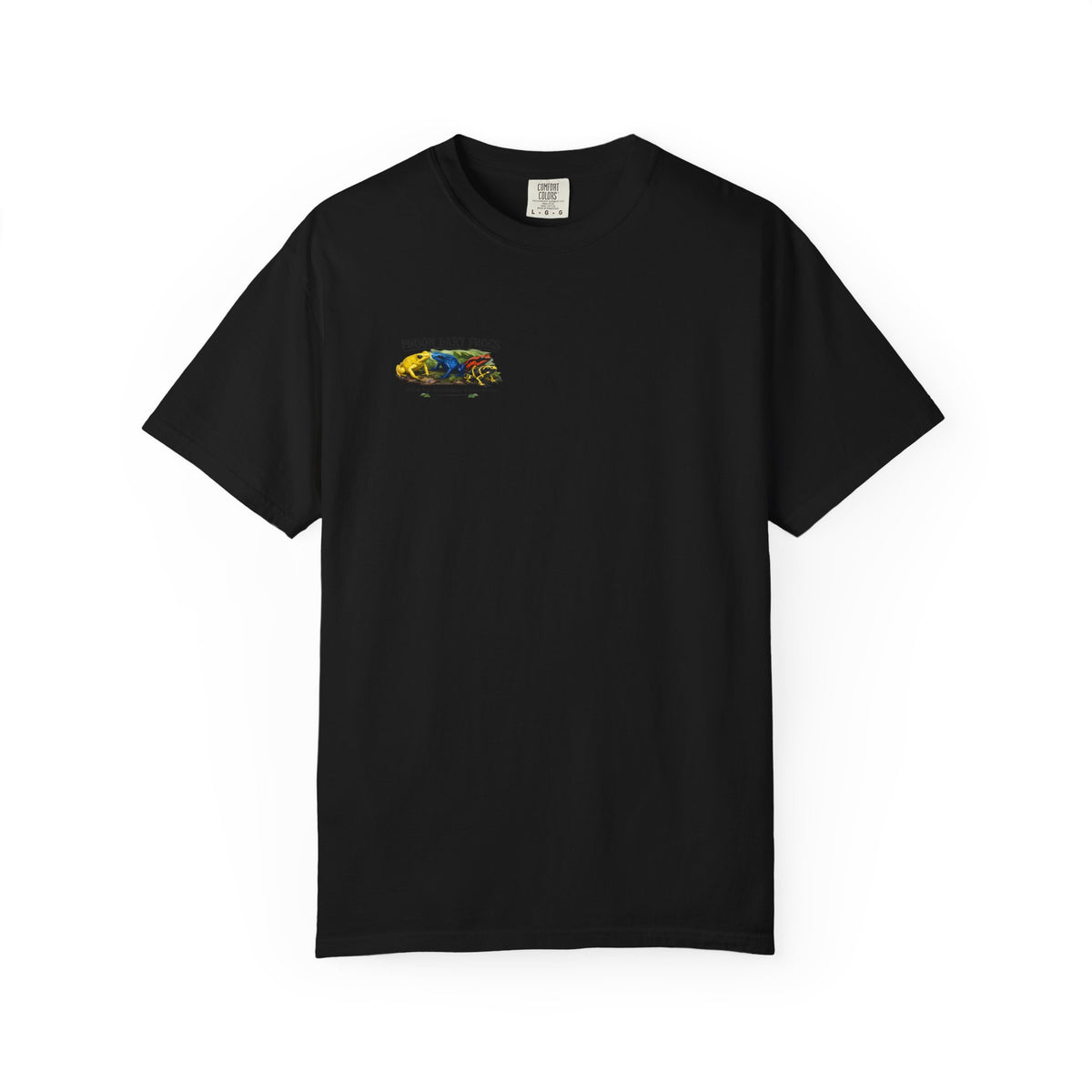 Poison Dart Frogs T-shirt | Colorful Frog Illustration, Amphibian Species Chart