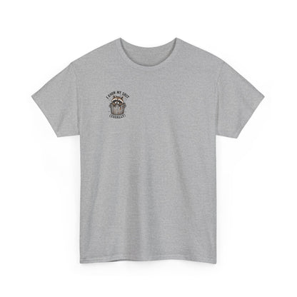 Camping Humor T‑Shirt — “Most Common Shit” Outdoor Checklist Tee