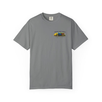 Poison Dart Frogs T-shirt | Colorful Frog Illustration, Amphibian Species Chart