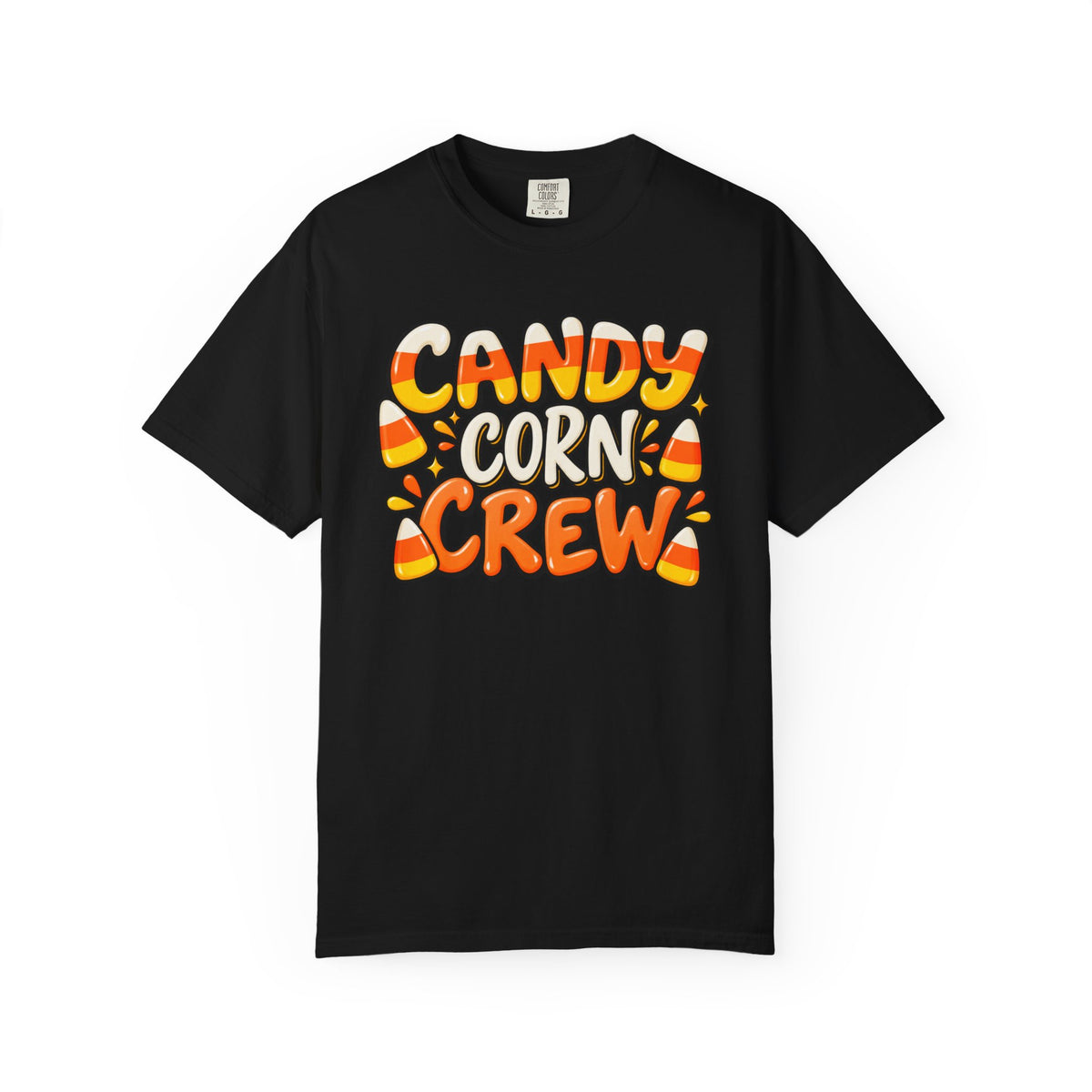 Candy Corn Crew T-Shirt — Cute Halloween Graphic Tee