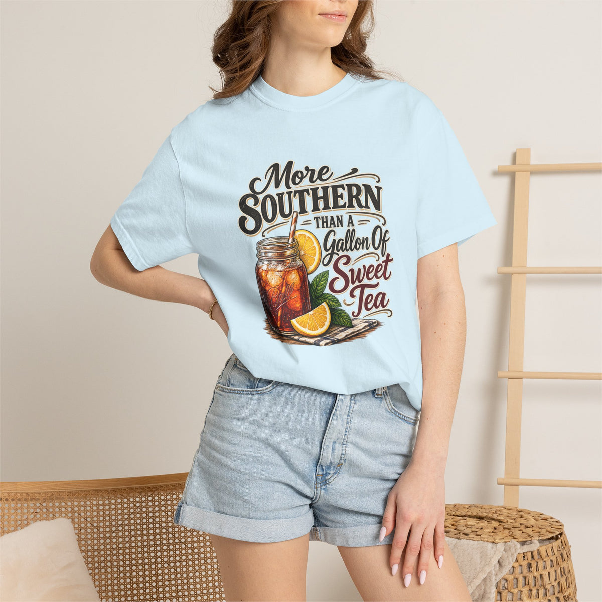 Southern Sweet Tea T-Shirt — "More Southern Than a Gallon of Sweet Tea" Graphic Tee