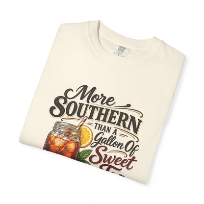 Southern Sweet Tea T-Shirt — "More Southern Than a Gallon of Sweet Tea" Graphic Tee
