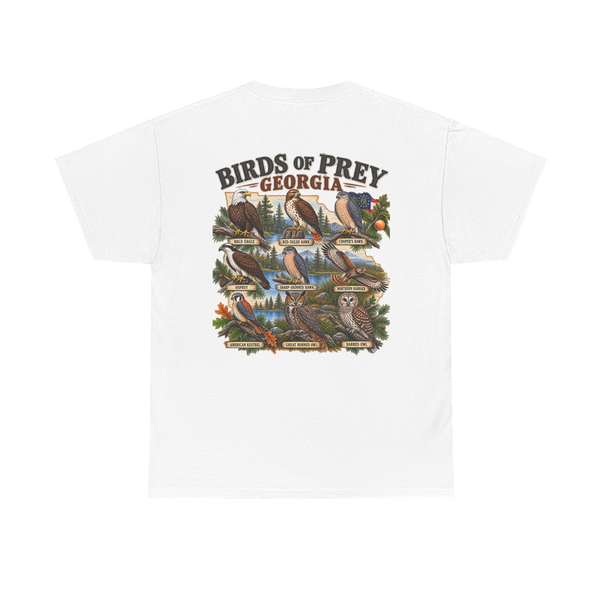 Birds of Prey Tee — Georgia Raptors Graphic T-Shirt