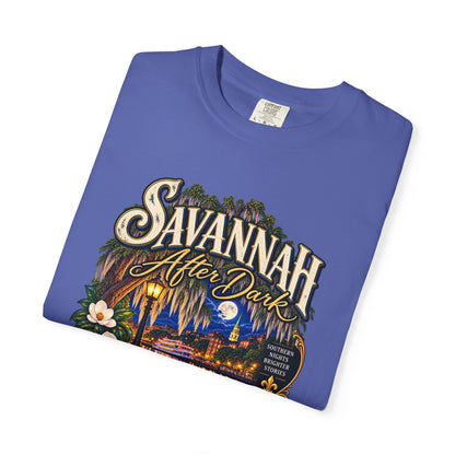 Savannah After Dark T-Shirt — Nightscape Souvenir Tee