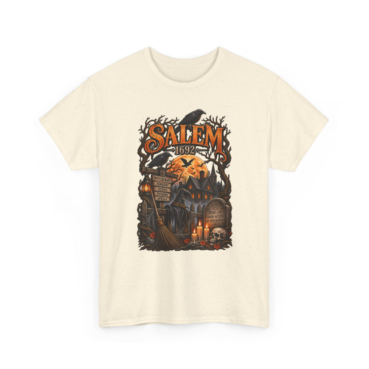 Salem Halloween Haunted House T‑Shirt