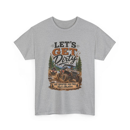 Let’s Get Dirty Off-Road T-Shirt – Mud Adventure Jeep Tee