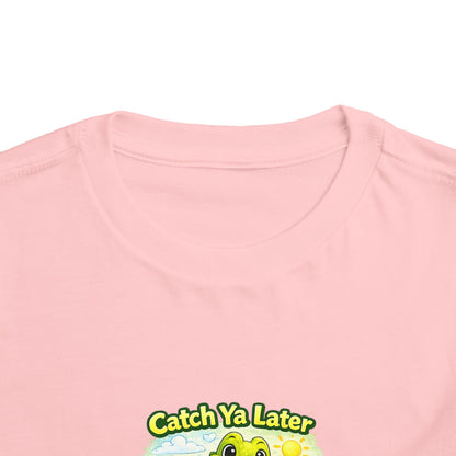 Toddler Tee - "Catch Ya Later Alligator" Cute Cartoon Alligator Kids Shirt