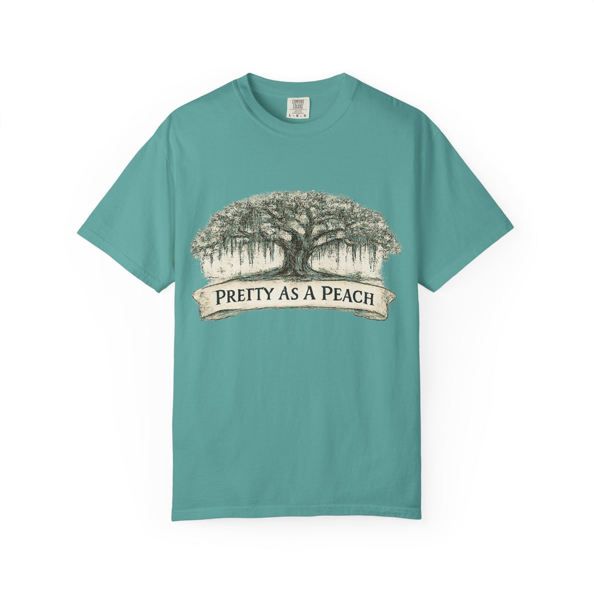 Pretty As A Peach T-Shirt — Southern Oak Vintage Graphic Tee