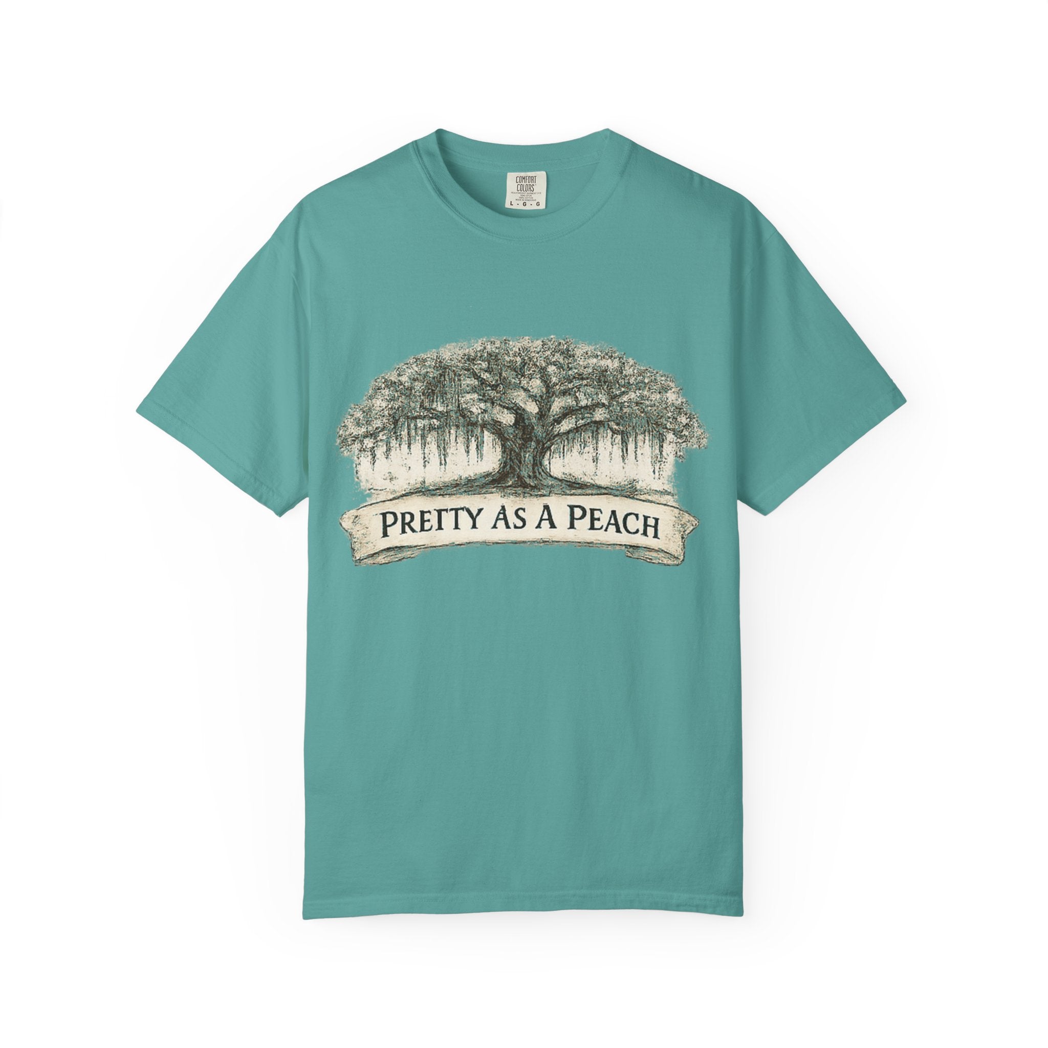 Pretty As A Peach T-Shirt — Southern Oak Vintage Graphic Tee