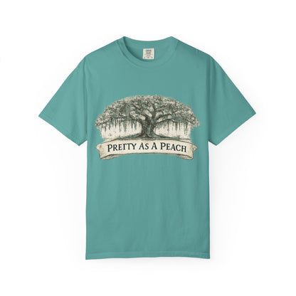 Pretty As A Peach T-Shirt — Southern Oak Vintage Graphic Tee