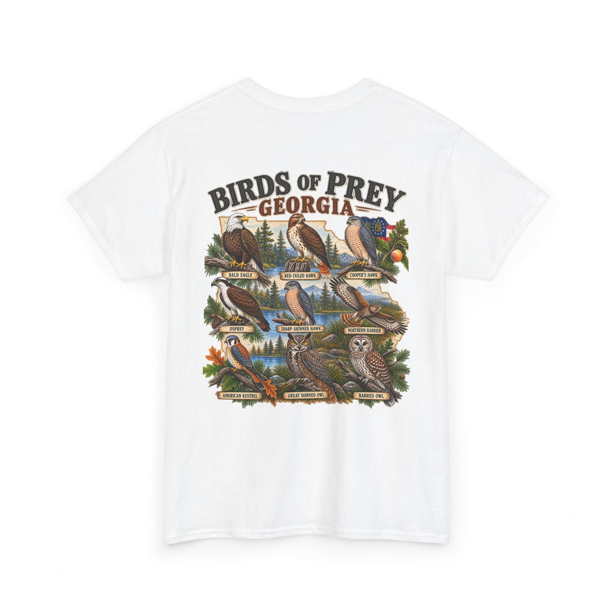 Birds of Prey Tee — Georgia Raptors Graphic T-Shirt