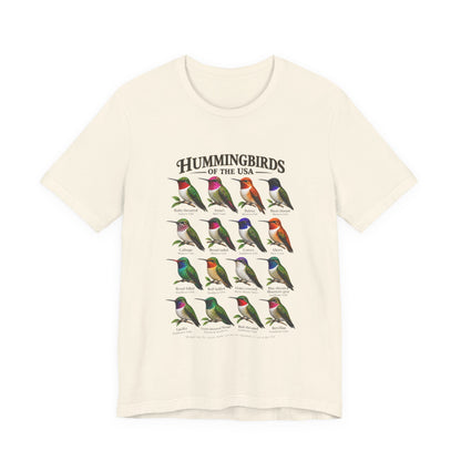 Hummingbirds of the USA Tee — Illustrated Guide T-Shirt